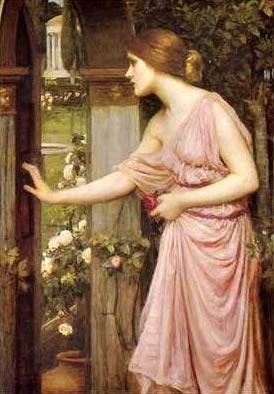 Psyche Opening the Door into Cupid's Garden